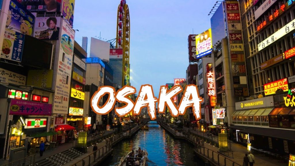 Exploring Osaka- Castle, Shrines, Dotonburi, Rikuro Cheesecake [59] | Travel Vlog | Japan