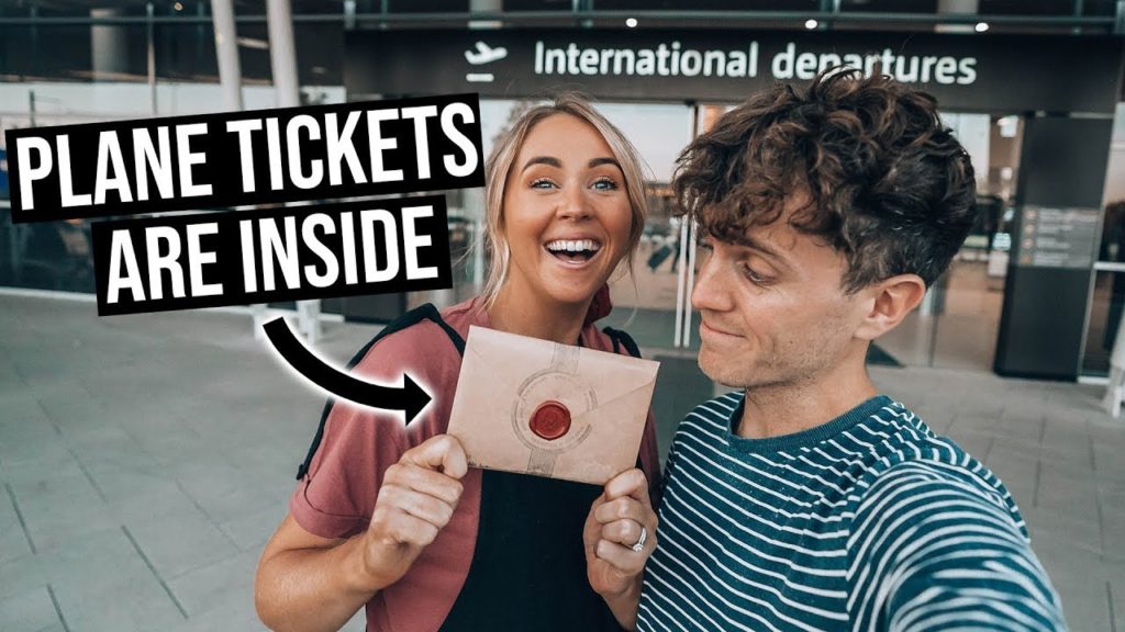 Arriving at the Airport with NO IDEA Where We are FLYING