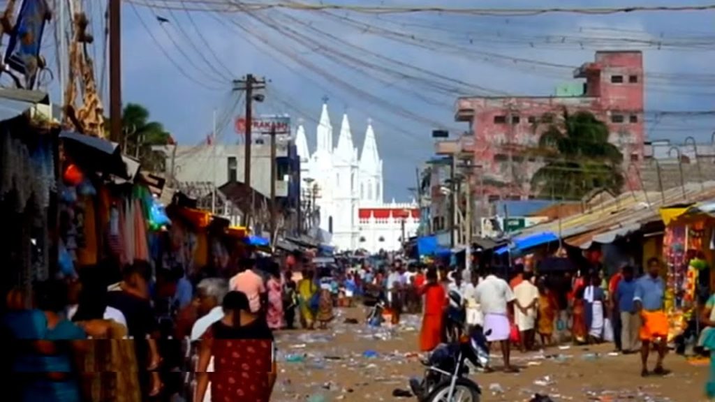 Velankanni street market
