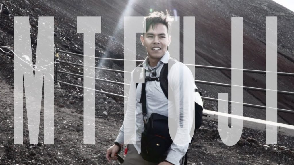 Climbing Mount Fuji during a TYPHOON!