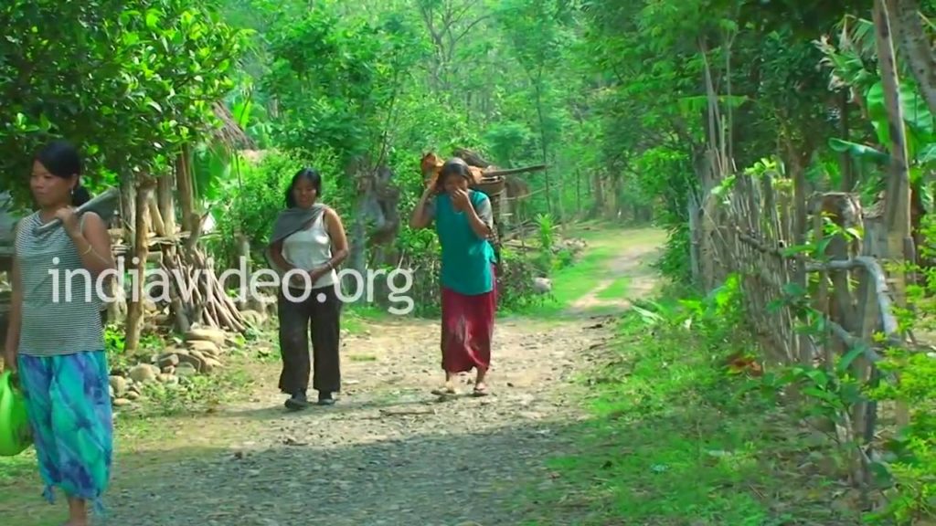 Naga village life  Nagaland