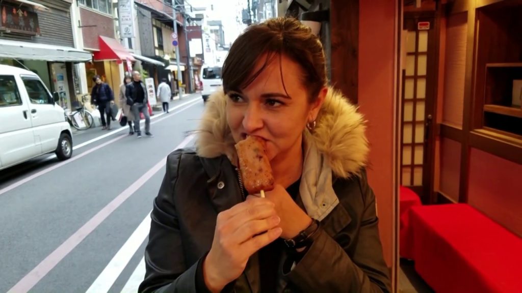 Octopus Corndog - Eating at the Nishiki Market in Kyoto