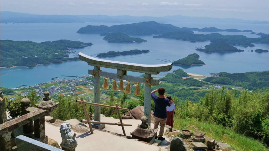 JG☆☆☆ 4K HDR 熊本 天草 竜ヶ岳(名勝) と倉岳の絶景 Kumamoto Amakusa Ryugatake(Scenic Beauty) and Kuratake