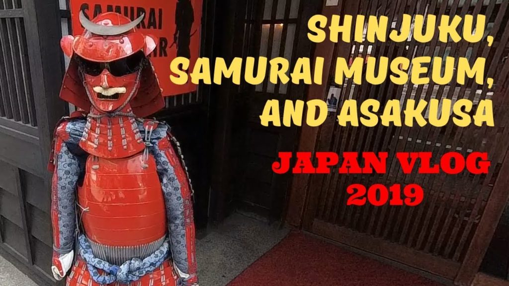JAPAN TRAVEL VLOG Ep. 4: SHINJUKU, SAMURAI MUSEUM, and ASAKUSA