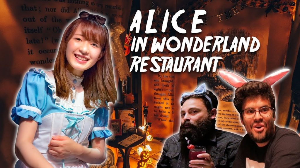 Fantasy Dining at the ALICE IN WONDERLAND RESTAURANT | Ginza, Tokyo