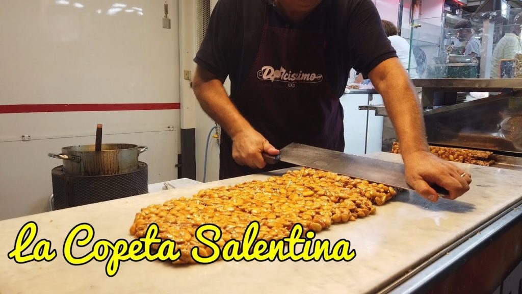 La Copeta Salentina - preparazione in diretta - Torrone Artigianale - DJI Osmo Pocket