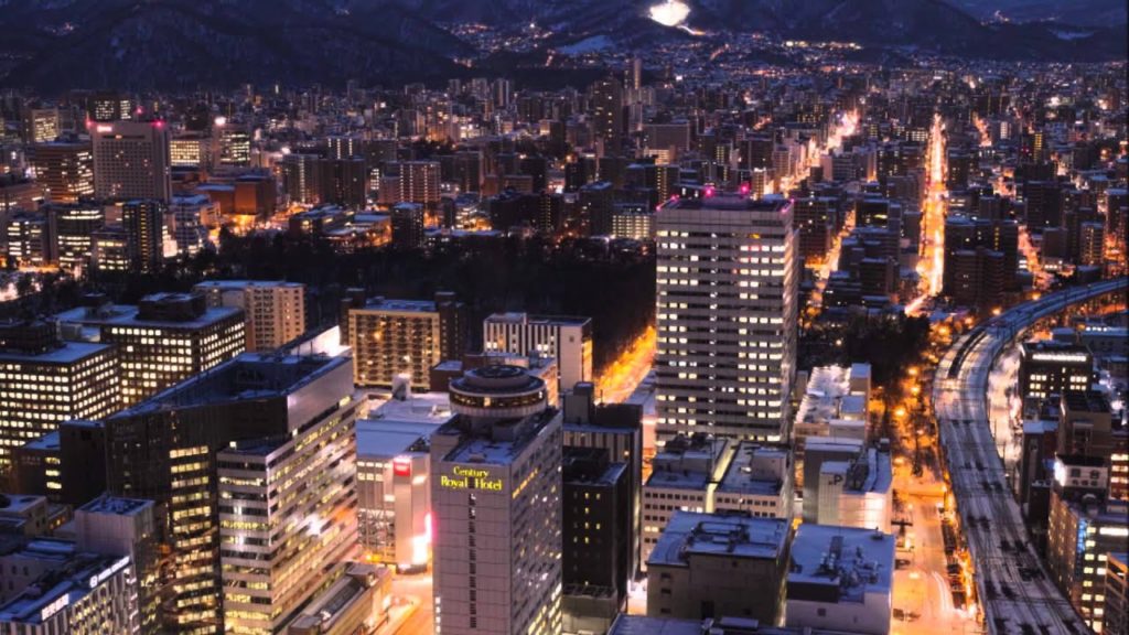 Sapporo 札幌 Skyline
