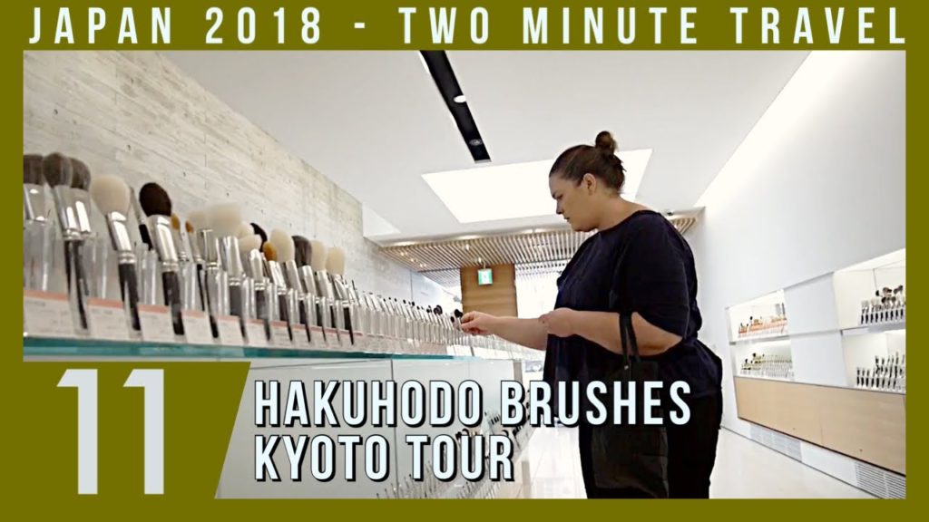 Hakuhodo Brushes Kyoto Tour - Two Minute Travel