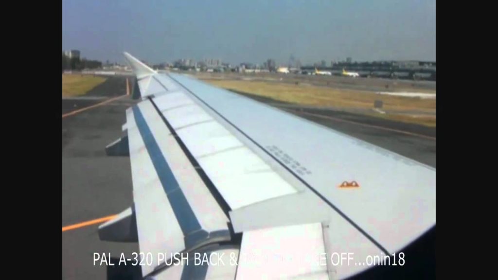 Philippine Airlines A320 Manila-Fukuoka Japan Part1