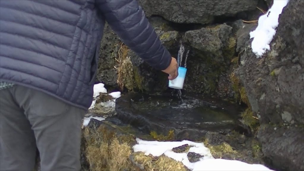 Beautiful Mt Fuji water