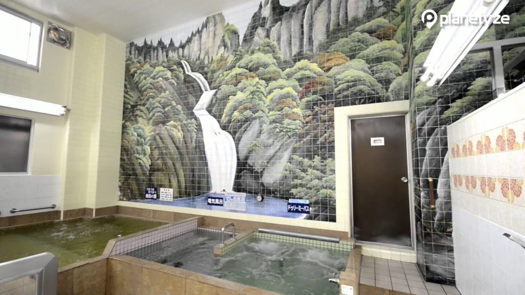 Enjoy an onsen bath and fine artwork in the Japanese Sentō   Discover Japan with Planetyze
