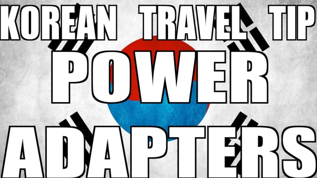 Korean Travel Tip: Power Adapters