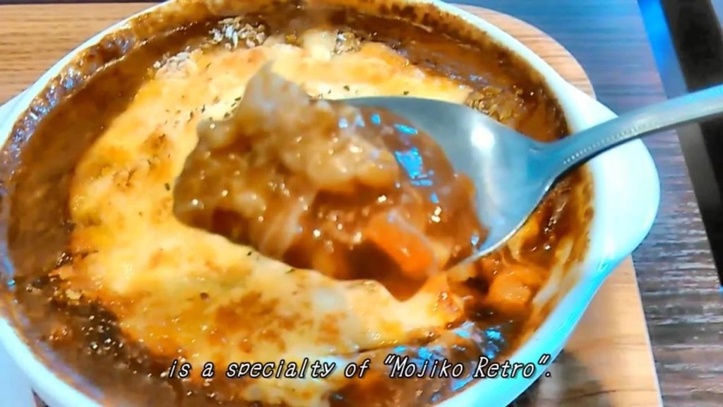 "Yaki (baked) curry", a popular dish in Mojiko retro area "Yaki (baked) curry", a popular dish in Mojiko retro area