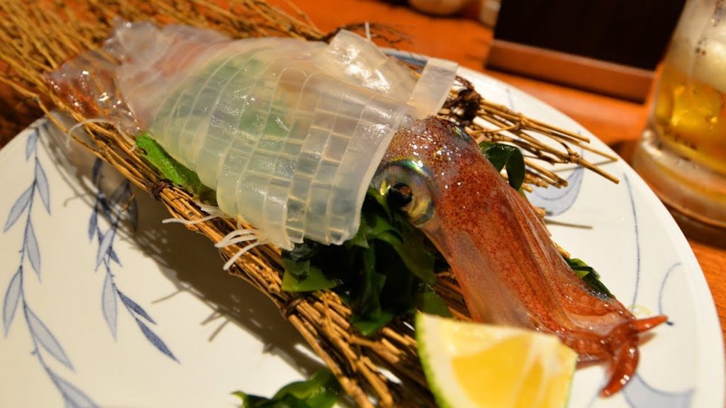 Raw squid and raw mackerel in Fukuoka 呼子のイカと生のサバが食べたくて柳町一刻堂は福岡の鮮魚:Gourmet Report グルメレポート Raw squid and raw mackerel in Fukuoka 呼子のイカと生のサバが食べたくて柳町一刻堂は福岡の鮮魚:Gourmet Report グルメレポート