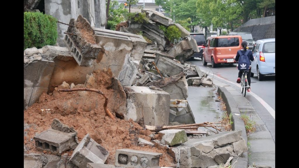熊本地震被災地域　益城町 2016 Kumamoto Earthquake, Mashiki-machi