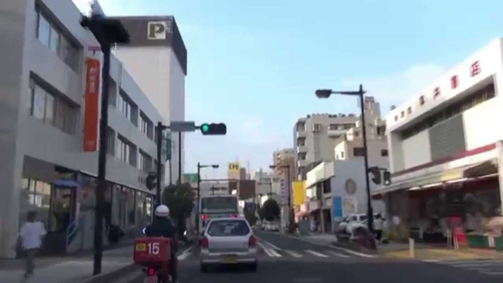 [drive japan]小田原駅前の風景(Kanagawa Odawara Station)