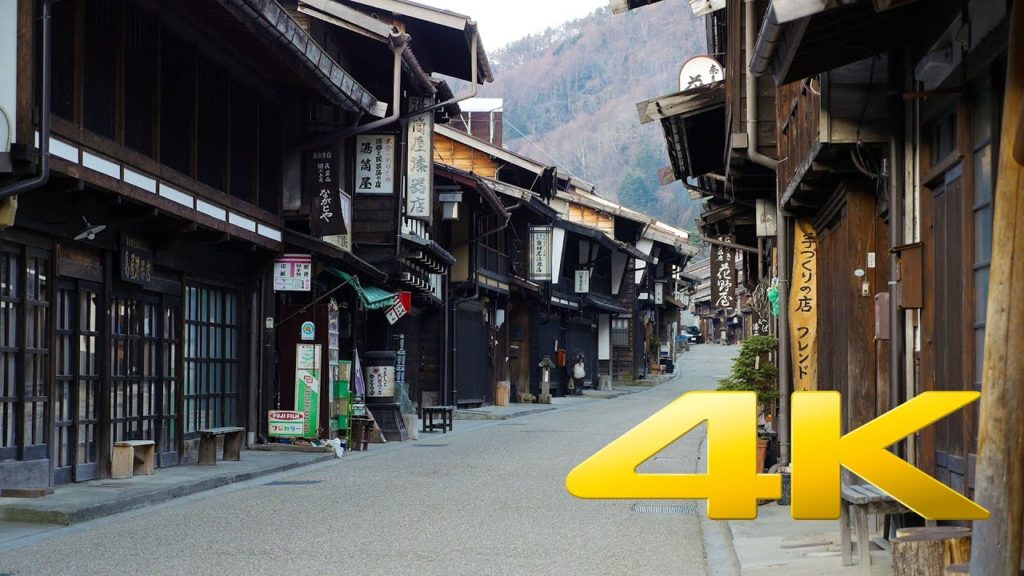 Narai Juku (Kiso Valley) – Nagano – 奈良井 – 4K Ultra HD Narai Juku (Kiso Valley) - Nagano - 奈良井 - 4K Ultra HD
