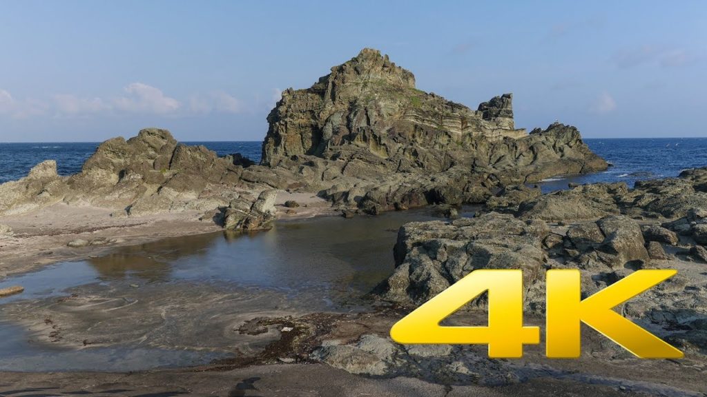 Senjoziki Coast - Aomori - 千畳敷海岸 - 4K Ultra HD