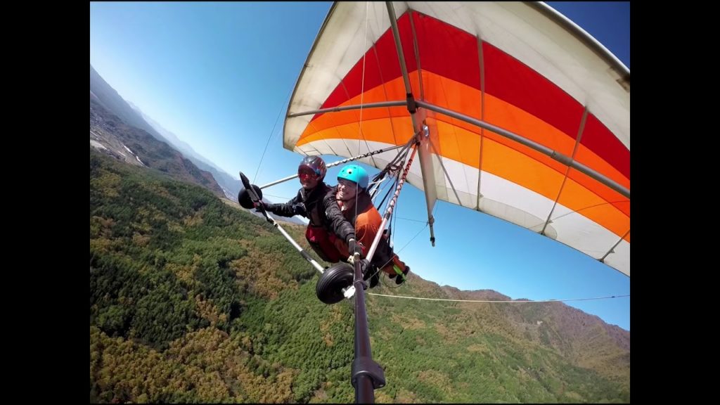 Hang Gliding in Mt Fuji Hang Gliding in Mt Fuji