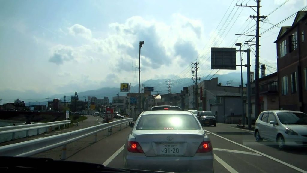 アキーラさん運転①長野県・伊那市内,Ina-city,Nagano,Japan