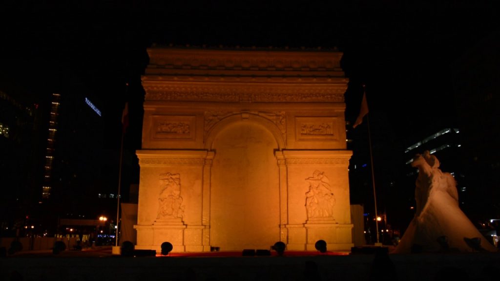 Arc de Triomphe France made by Snow 2017 sapporo snow fesitval 凱旋門 さっぽろ雪まつり1