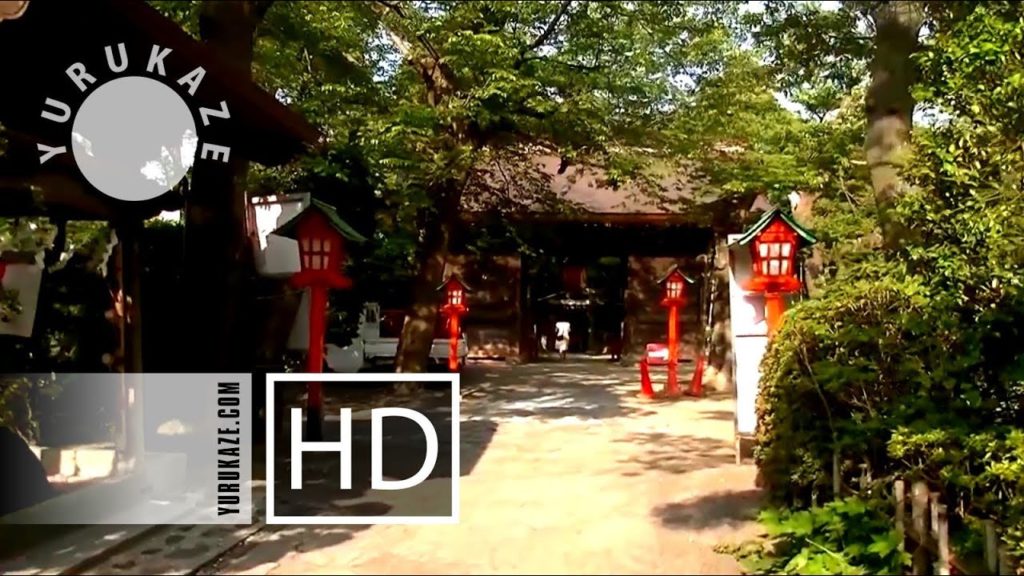 155. Walking at Ubutama Shrine in Sendai City - Japan