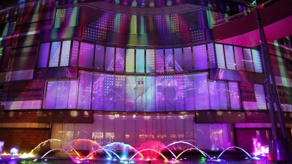 Fukuoka Canal City Fountain Show 'ONE PIECE Water Spectacle'