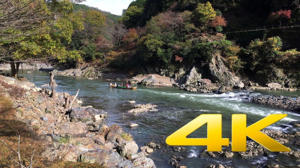 Kyoto Kameoka Hozugawa River Boat Ride - 保津川下り- 4K Ultra HD