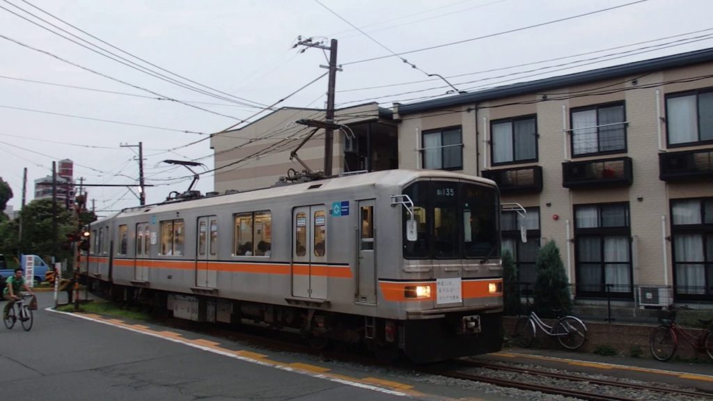 熊本電気鉄道01形 藤崎宮前～黒髪町 Kumamoto Electric Railway 01 series EMU