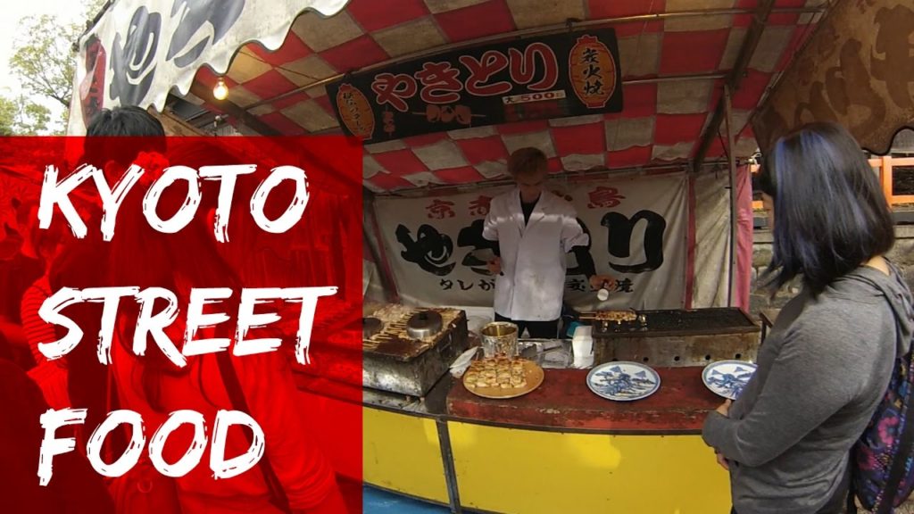 Kyoto Street Food at Fushimi Inari Shrine in Kyoto, Japan!