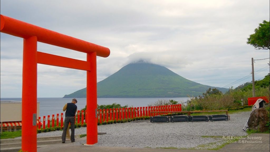 4K 薩摩長崎鼻灯台 Nagasakihana lighthouse, Kagoshima Kyushu JAPAN