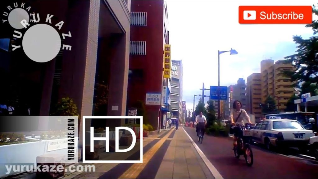 148. Bike riding in Sendai City - Japan