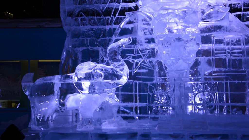 2017 sapporo snow festival Ice statue さっぽろ雪まつり 3