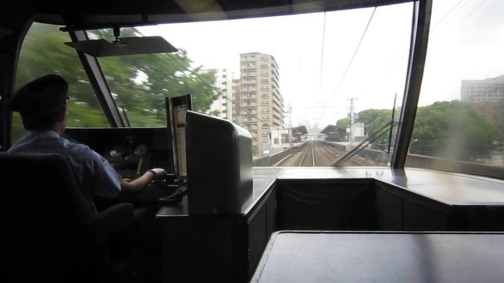 JR Central Limited Express "Wide View Shinano" from Nagoya to Matsumoto (cab view + departure)