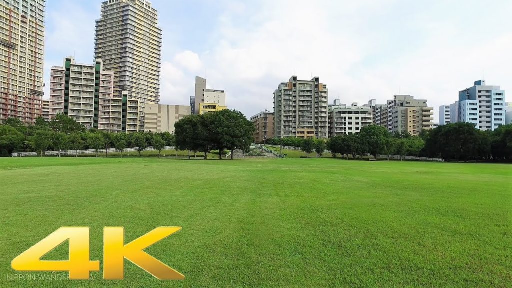 Walking around Kaihin makuhari, Chiba pref. Part1 - Long Take【千葉・海浜幕張】 4K