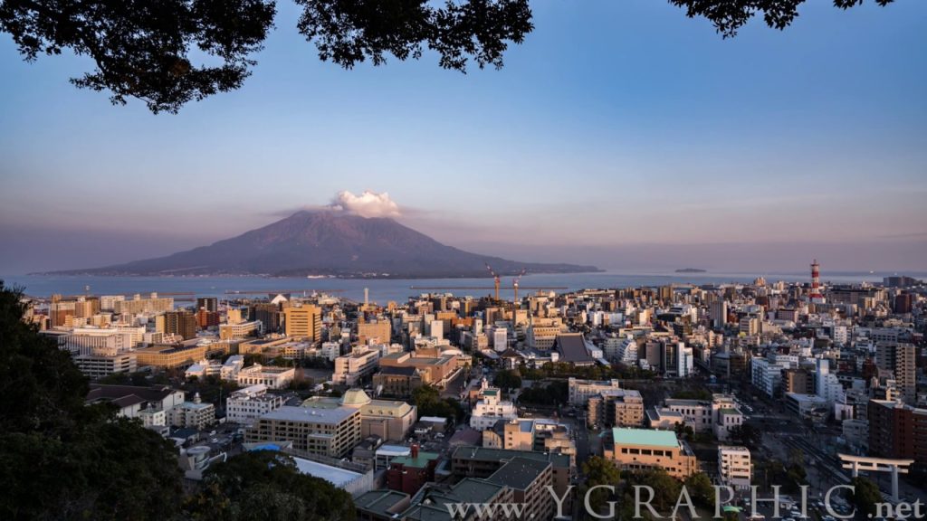 [8K TIMELAPSE] Kagoshima Nightview | 鹿児島の夜景