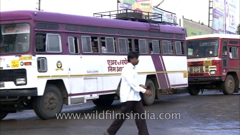 Bus service in Satara, Maharashtra