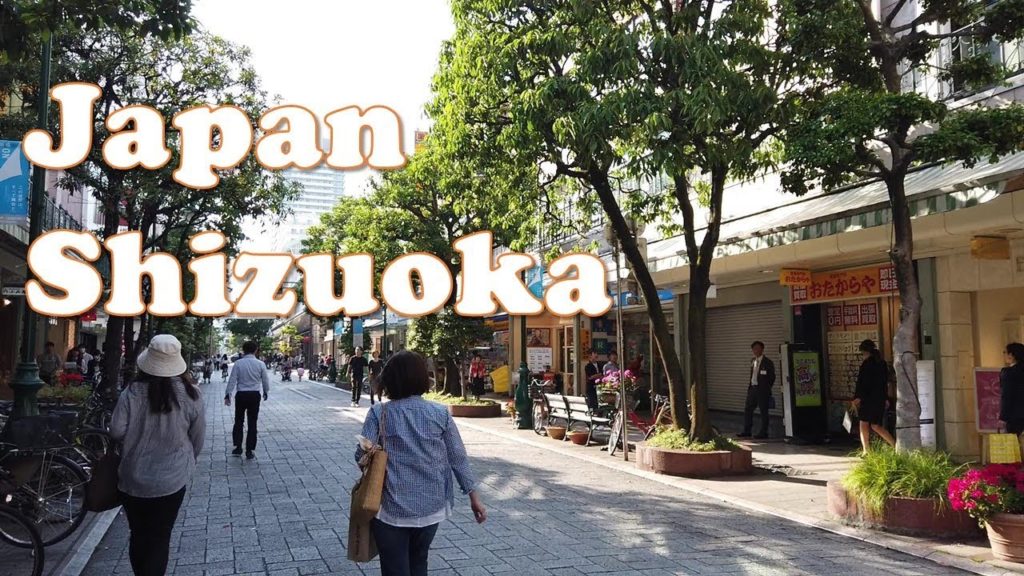 Japan Shizuoka city walking 시즈오카 静岡市