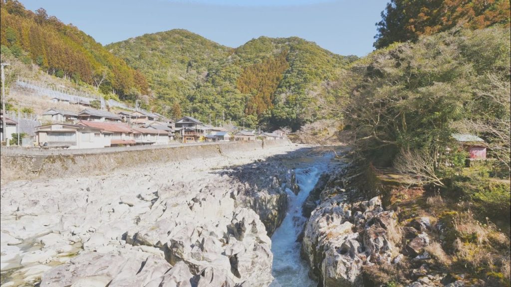 JG☆☆☆ 4K HDR 和歌山 古座川ジオサイト 滝の拝 Wakayama,Takinohai