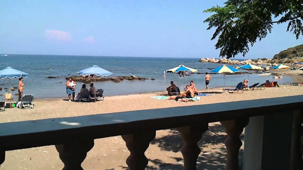 Rodos 2011 - Plaża w Faliraki