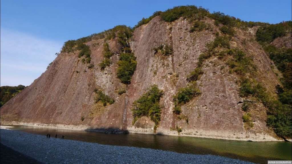 JG 4K HDR 和歌山 清流古座川とジオパーク(天然記念物) Wakayama, Kozagawa(Geopark,Natural Monument)