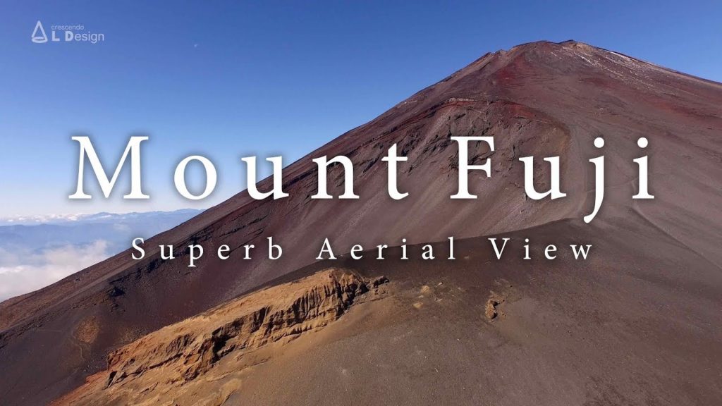 Mt. Fuji in 4K taken with a drone / 絶景富士山 [4K]