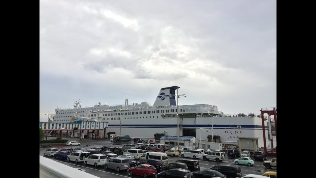 【Ferry】太平洋フェリーいしかり 名古屋→仙台　Taiheiyo Ferry Nagoya to Sendai 2018.8.12
