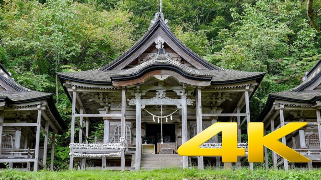 Akagami Shrine Goshado - Akita - 赤神神社五社堂 - 4K Ultra HD