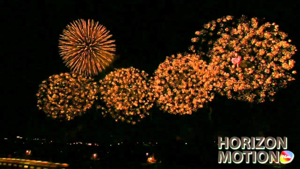 FULL HD 1080P 美的因 日本 新潟 長岡 Nagaoka , Niigata Japan 煙火 花火  aq0000318