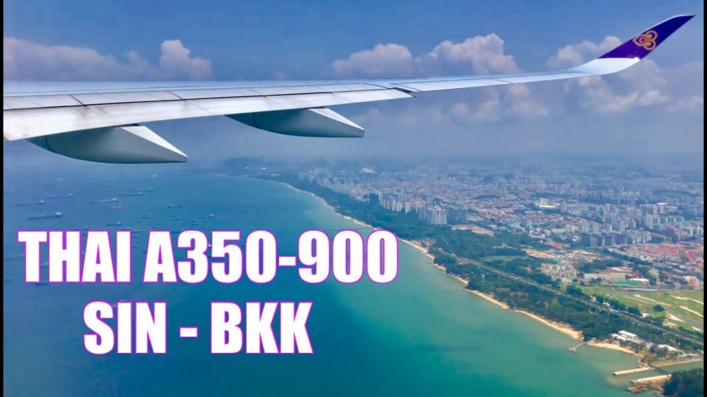 THAI AIRWAYS SMOOTH AS SILK A359 | SIN - BKK