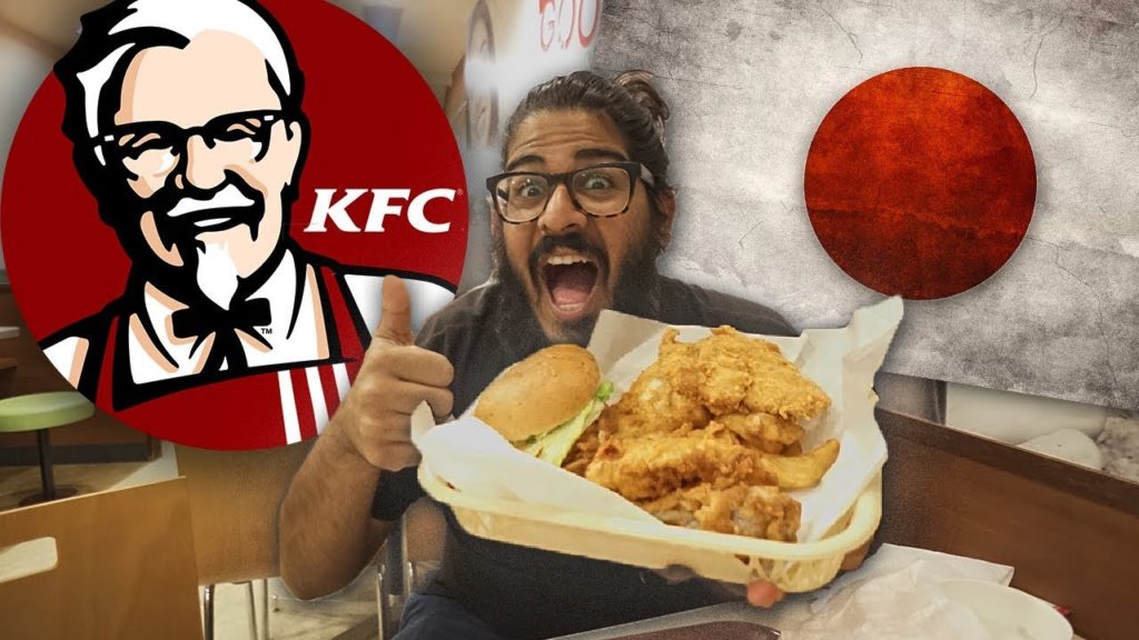 KFC JAPAN! - GOT THE WHOLE MENU! Japanese Kentucky Fried Chicken