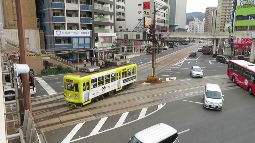 長崎電気軌道360形 桜町~長崎駅前 Nagasaki Electric Tramway Type 360 tramcar 長崎電気軌道360形 桜町~長崎駅前 Nagasaki Electric Tramway Type 360 tramcar