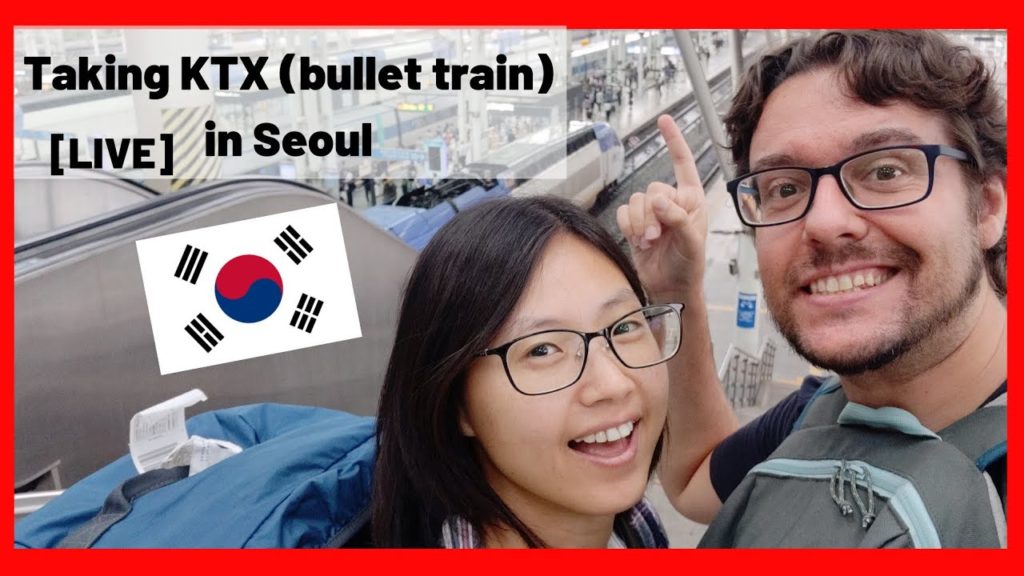 🔴[LIVE] TAKING THE BULLET TRAIN (KTX) 추석을 맞아 고향으로 내려갑니다~~~