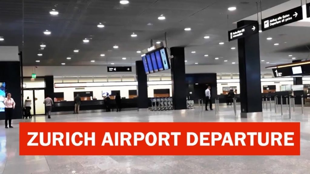 Zurich Airport Departure Complete Tour | Switzerland Travel Vlog